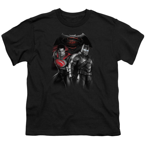 Batman v Superman Stand Off Youth/Toddler T-Shirt