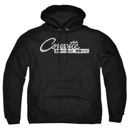 Chevy Chrome Stingray Logo Pullover Hoodie
