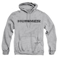 Hummer Distressed Hummer Logo Pullover Hoodie