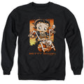 Betty Boop Sunset Rider Crewneck Sweatshirt