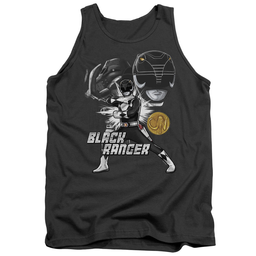 Mighty Morphin Power Rangers Black Ranger Tank Top