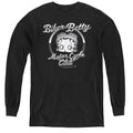 Betty Boop Chromed Logo Youth Long Sleeve T-Shirt
