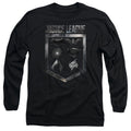 Justice League Shield Of Emblems Long Sleeve T-Shirt