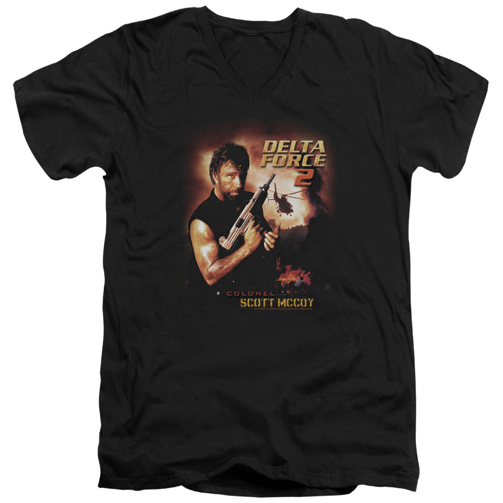The Delta Force Delta Force 2 Poster V-Neck T-Shirt