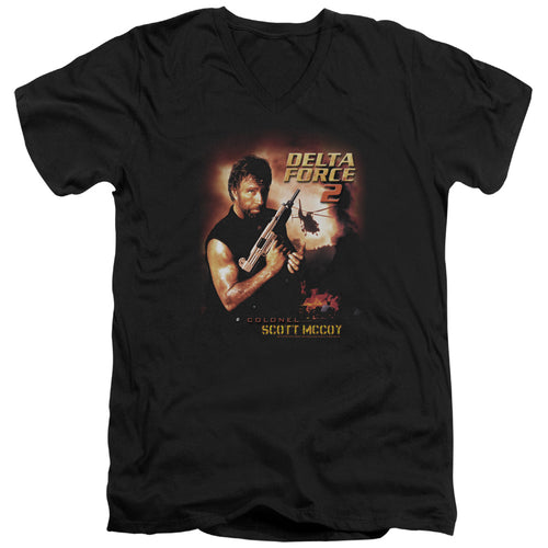 The Delta Force Delta Force 2 Poster V-Neck T-Shirt