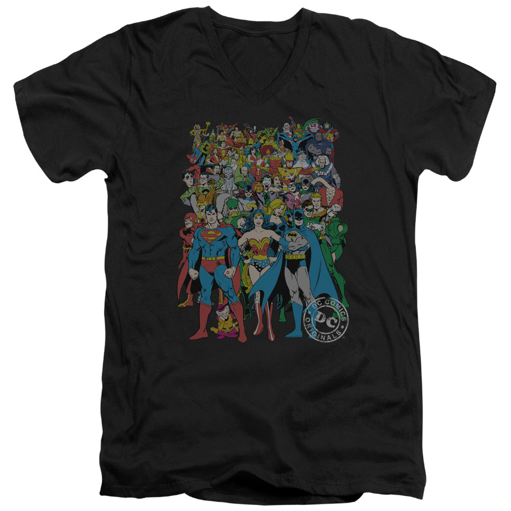 DC Comics Original Universe V-Neck T-Shirt