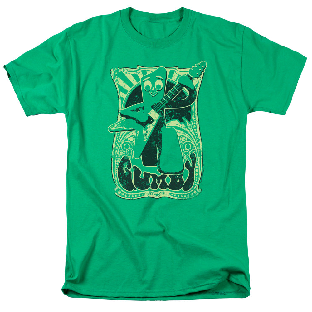 Gumby Vintage Rock Poster T-Shirt
