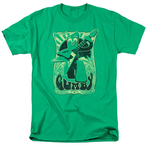 Gumby Vintage Rock Poster T-Shirt