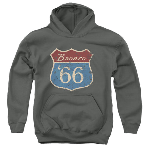 Ford Route 66 Bronco Youth Hoodie