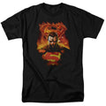 Superman Man on Fire T-Shirt