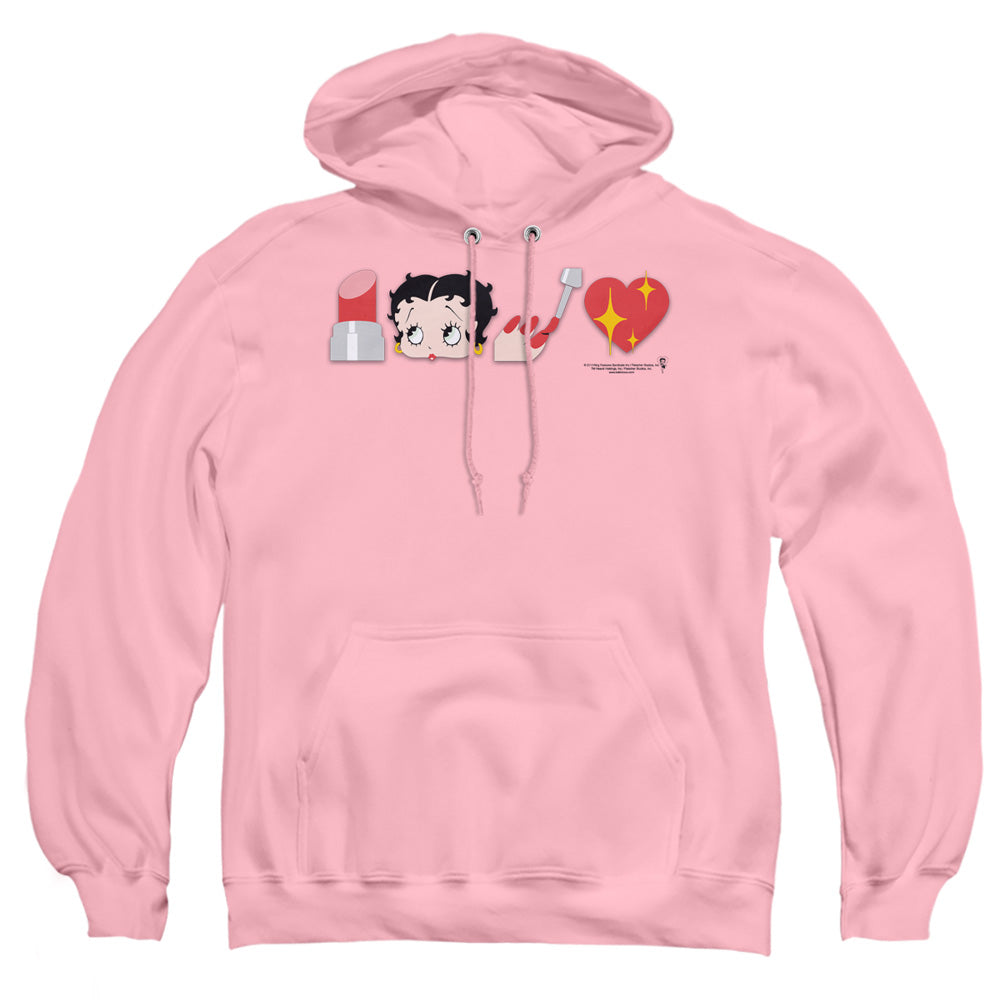 Betty Boop Symbols Pullover Hoodie