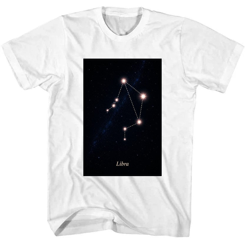 Libra Stars White