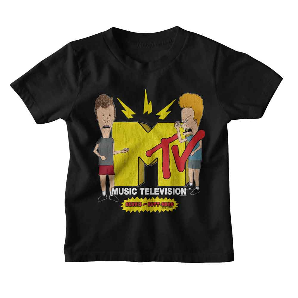 Beavis and Butthead Rockin' to MTV Youth/Toddler T-Shirt