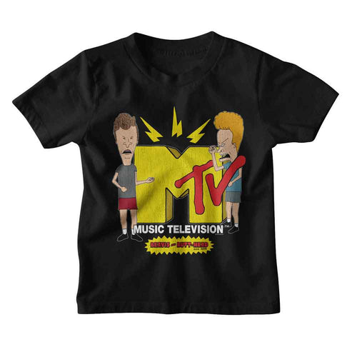 Beavis and Butthead Rockin' to MTV Youth/Toddler T-Shirt