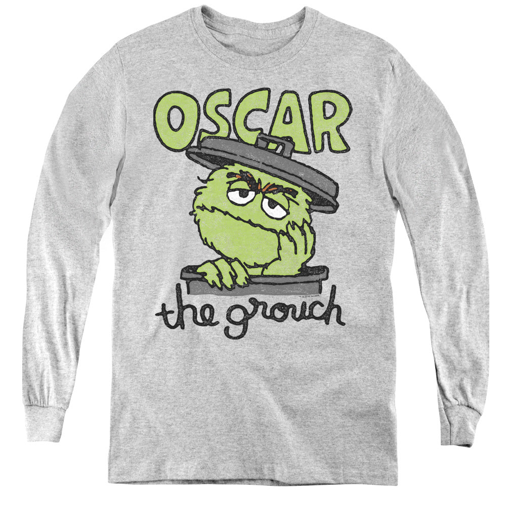 Sesame Street Canned Grouch Youth Long Sleeve T-Shirt