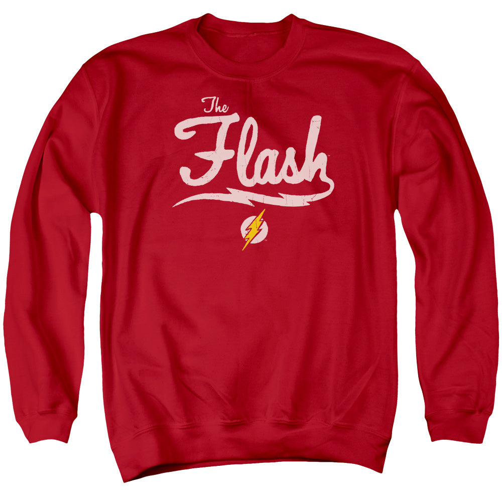 Justice League Old School Flash Crewneck Sweatshirt
