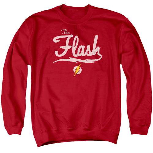 Justice League Old School Flash Crewneck Sweatshirt