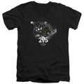 Mighty Morphin Power Rangers Black 25 V-Neck T-Shirt