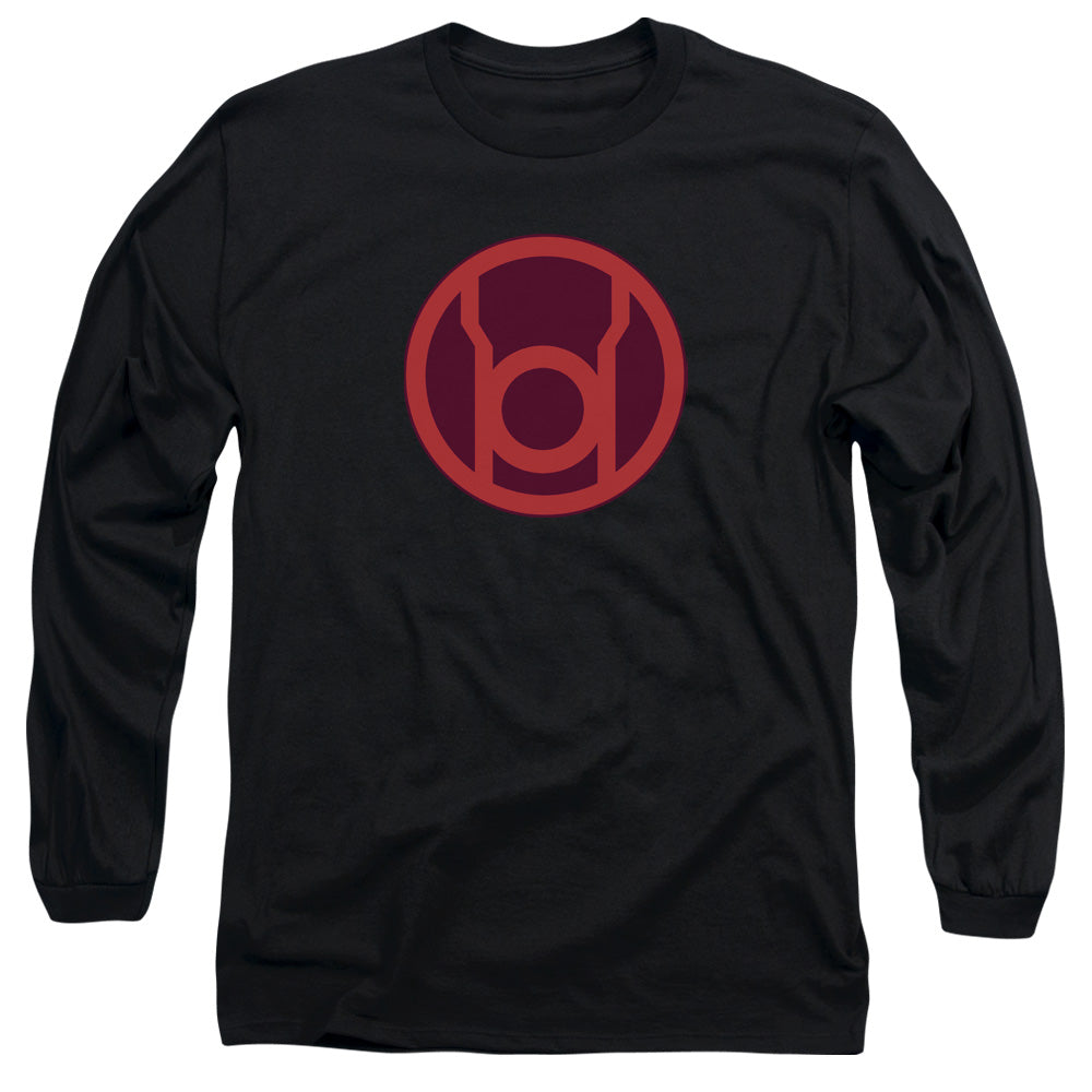 Green Lantern Red Symbol Long Sleeve T-Shirt