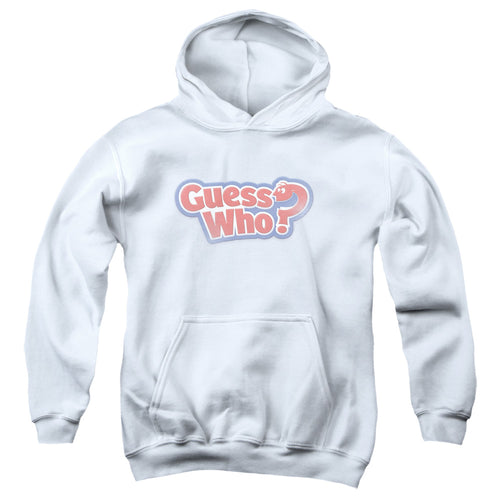 Guess Who Guess Who Distressed Logo Youth Hoodie