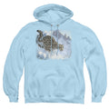 Wild Wings Snow Leopard Pullover Hoodie