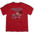 Justice League Worlds Best Youth/Toddler T-Shirt