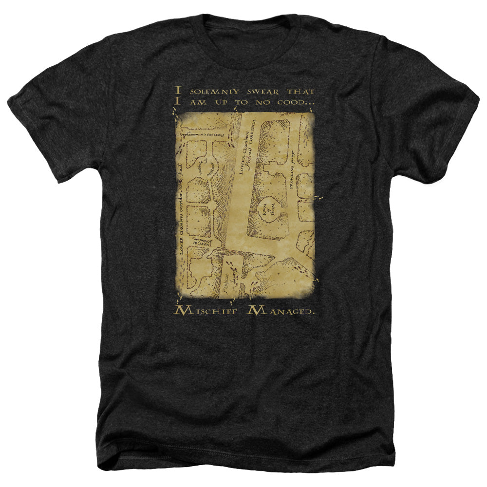 Harry Potter Marauders Map Interior Words T-Shirt