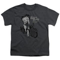 Betty Boop Biker Betty Motorcycle Club Youth/Toddler T-Shirt
