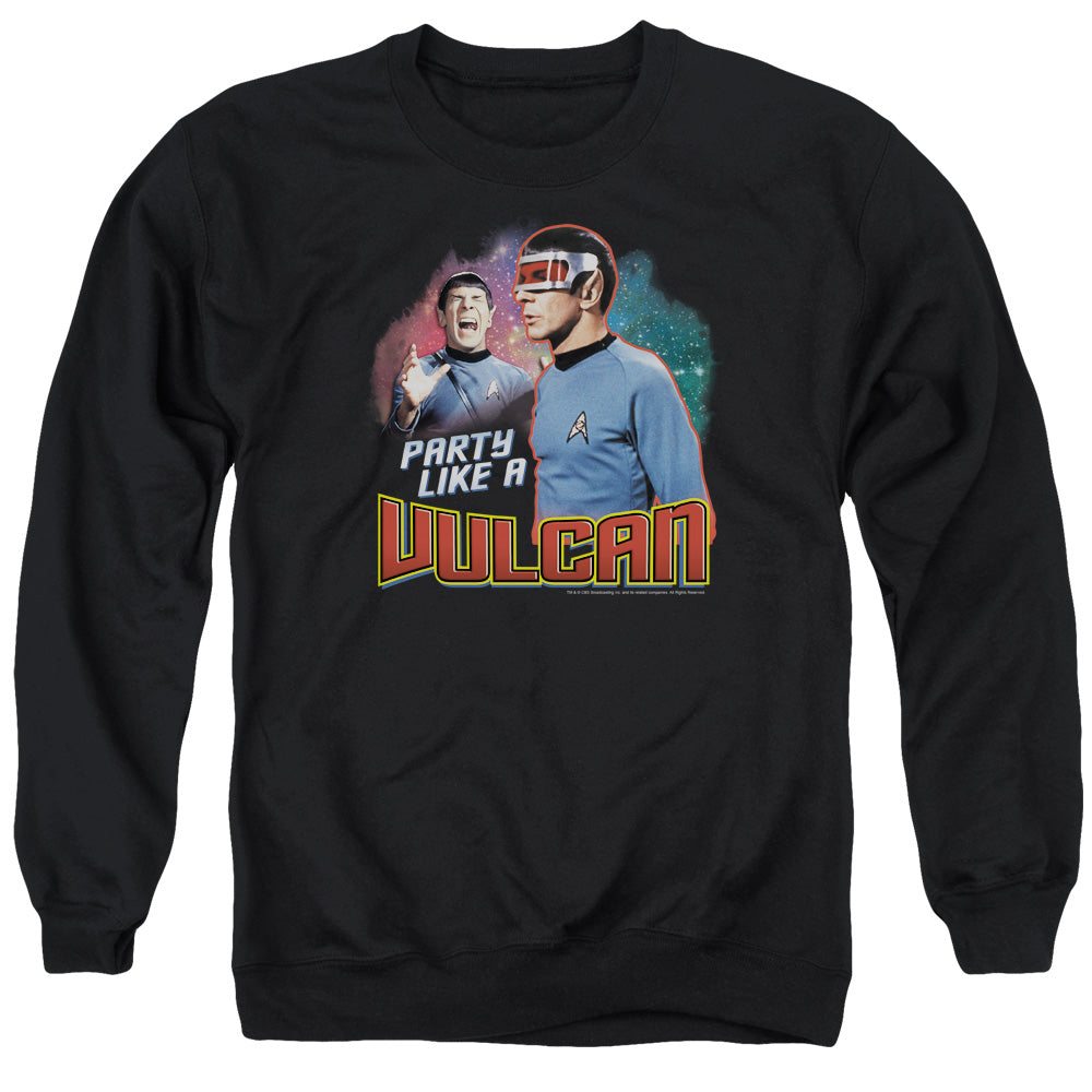 Star Trek Party Like a Vulcan Crewneck Sweatshirt
