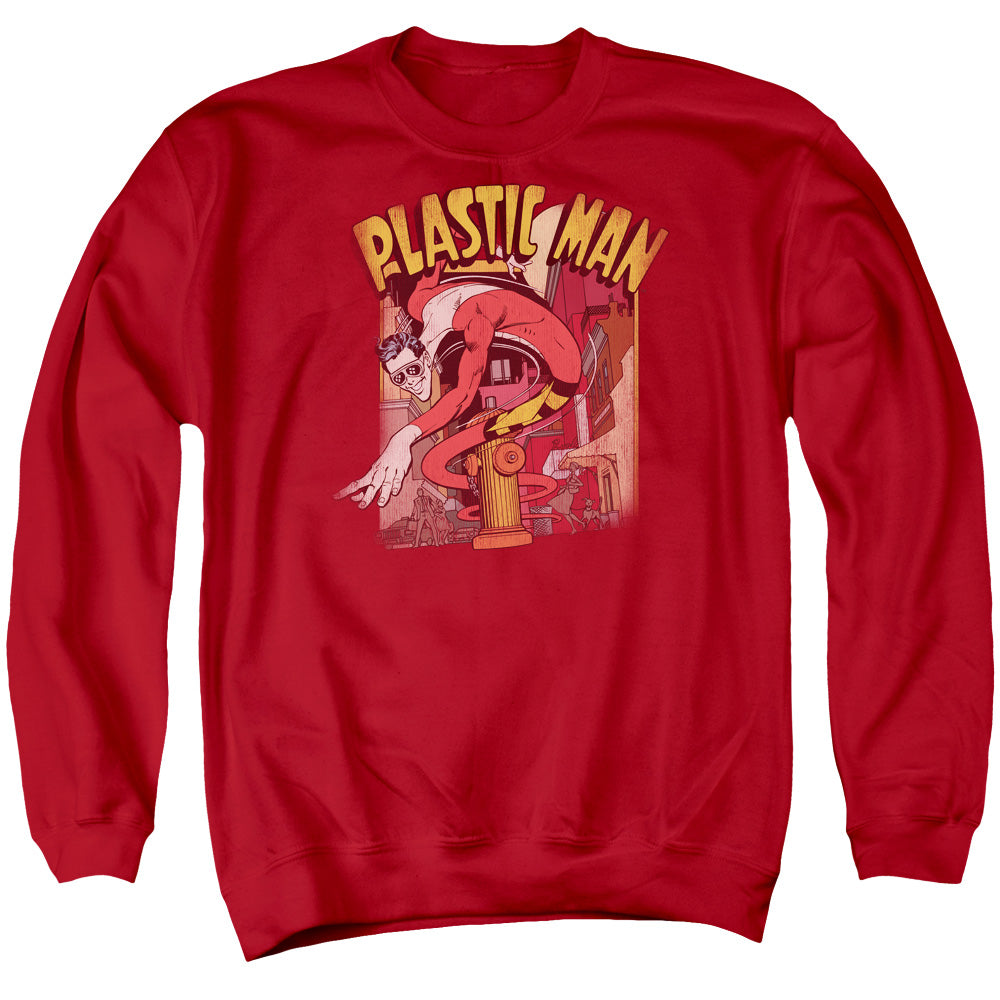 DC Comics Plastic Man Street Crewneck Sweatshirt