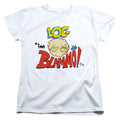 Ren and Stimpy Log from Blammo Womens T-Shirt