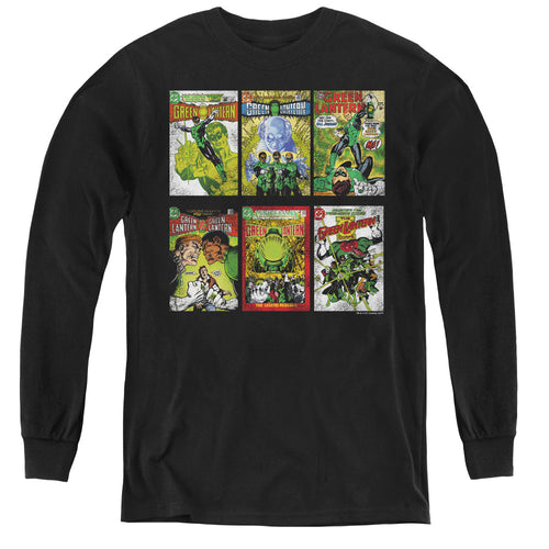 Green Lantern Gl Covers Youth Long Sleeve T-Shirt