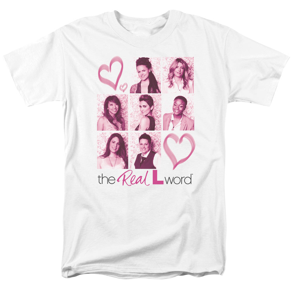 The Real L Word Hearts T-Shirt