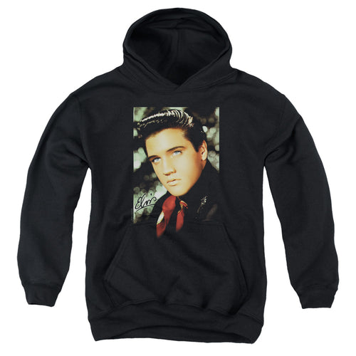 Elvis Presley Red Scarf Youth Hoodie