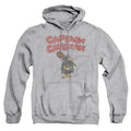 Captain Caveman Distressed Logo Pullover Hoodie