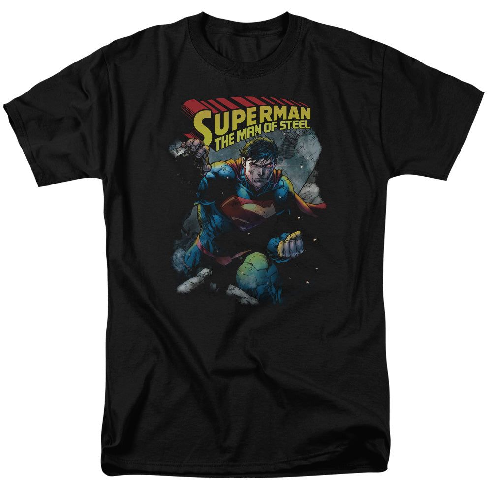 Superman Through the Rubble T-Shirt