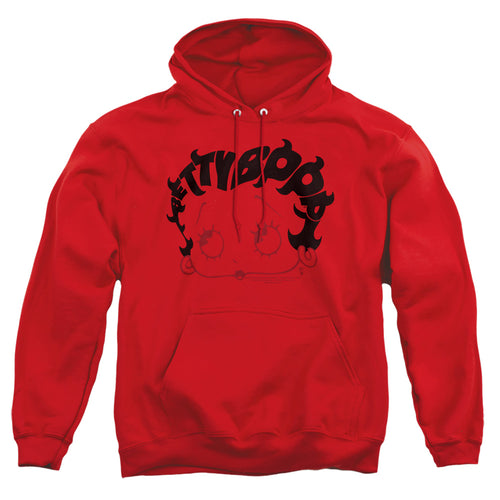 Betty Boop Word Hair Pullover Hoodie