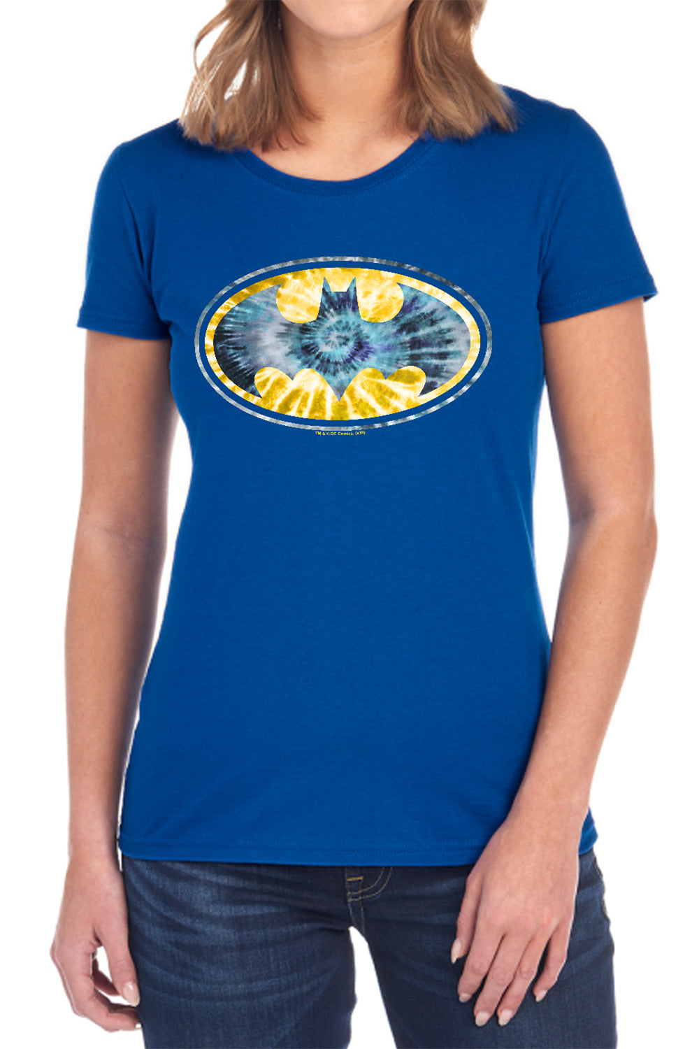 Batman Tie Dye 3 Womens T-Shirt