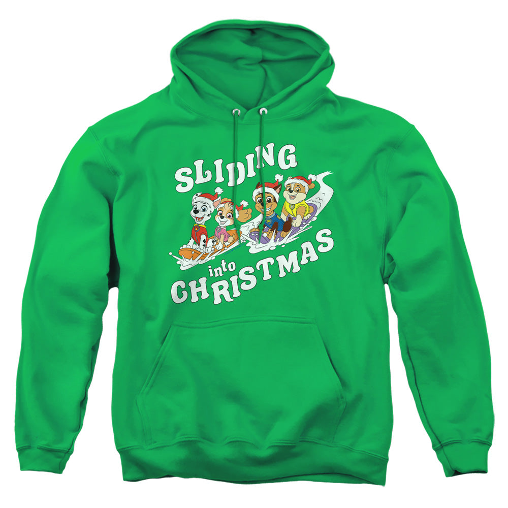 Paw Patrol Sliding Into Christmas Pullover Hoodie