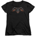 Batman v Superman Tech Bat Logo Womens T-Shirt