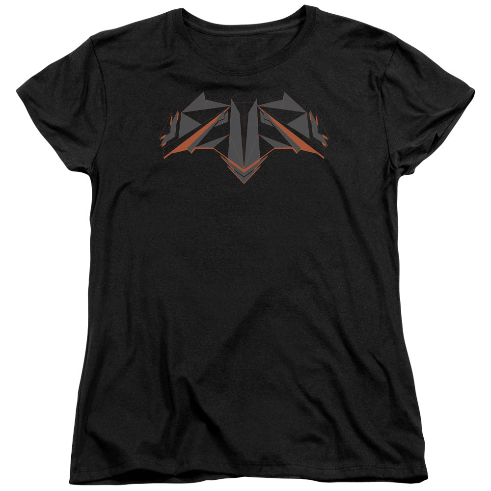 Batman v Superman Tech Bat Logo Womens T-Shirt