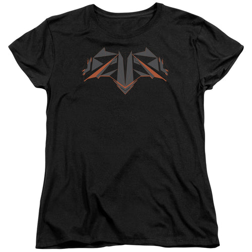 Batman v Superman Tech Bat Logo Womens T-Shirt