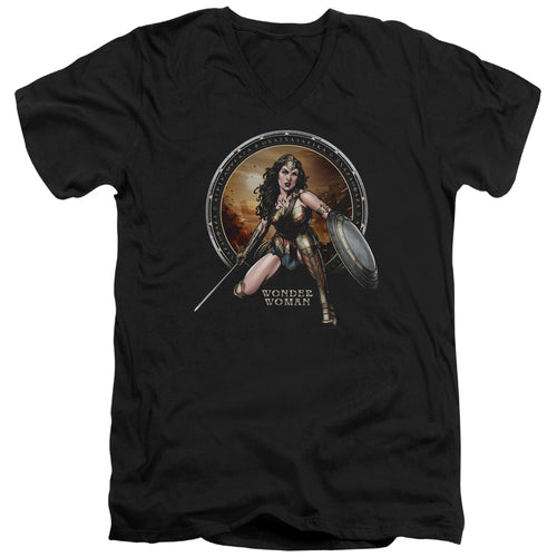 Batman v Superman Batlle Zone V-Neck T-Shirt