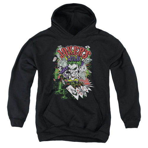 Batman Jokers Wild Youth Hoodie