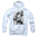 Superman Flight of Steel White Youth Hoodie