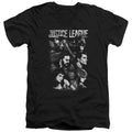 Justice League Pushing Forward V-Neck T-Shirt