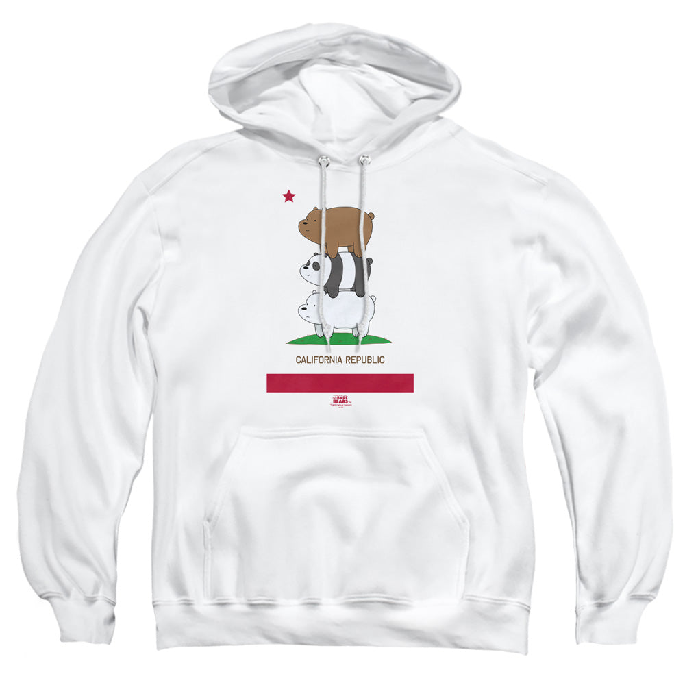 We Bare Bears California Republic Bear Stack Pullover Hoodie