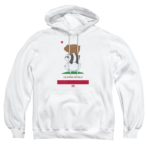 We Bare Bears California Republic Bear Stack Pullover Hoodie
