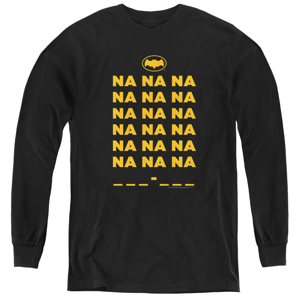 Batman Na Na Na Youth Long Sleeve T-Shirt