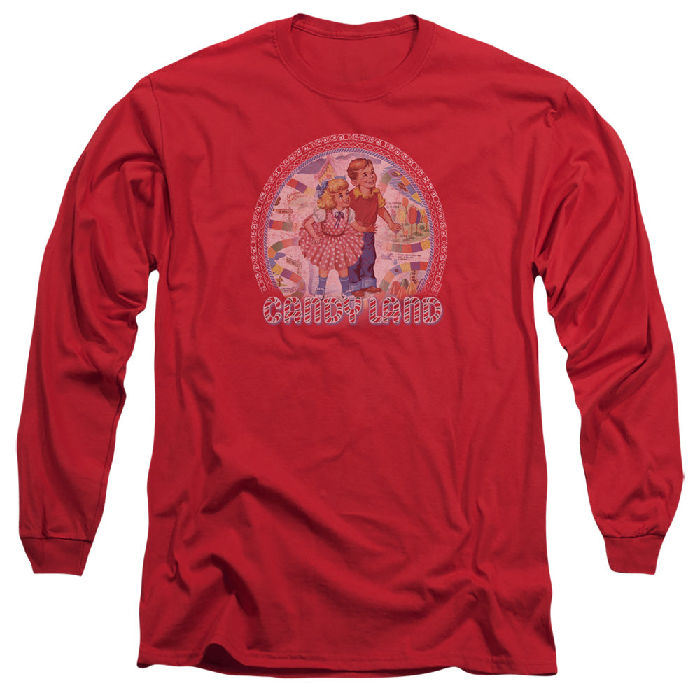 Candy Land Vintage Kids Medallion Long Sleeve T-Shirt